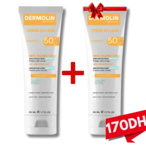 Dermolin - 2 Crème Solaire au Prix de 1