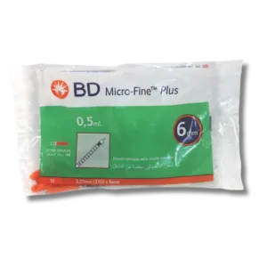 B-D Micro-Fine Plus 0.5ml 10unités