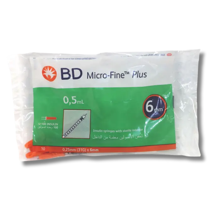 B-D Micro-Fine Plus 0.5ml 10unités B-D Micro-Fine Plus 0.5ml 10unités