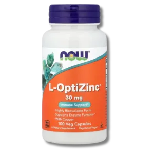 now - L-OptiZinc 30mg 100Gélules