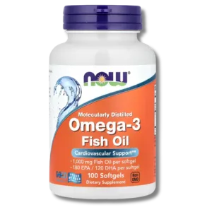 now - Omega3 Fish Oil Cardiovascular Support 100Capsules