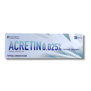 Acretin Cream 0.025% Tretinoin 30g – L’équivalent de Retacnyl