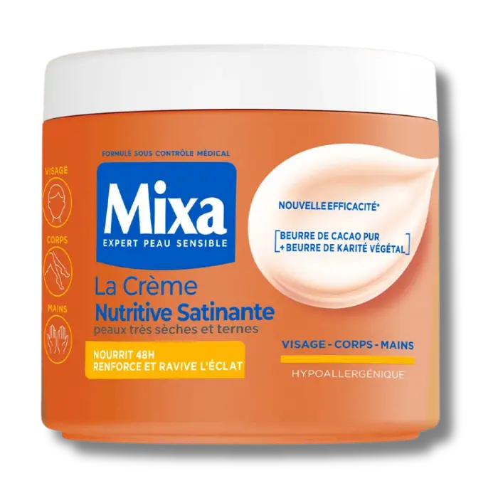 Mixa - La Crème Nutritive Satinante 400ml Mixa - La Crème Nutritive Satinante 400ml