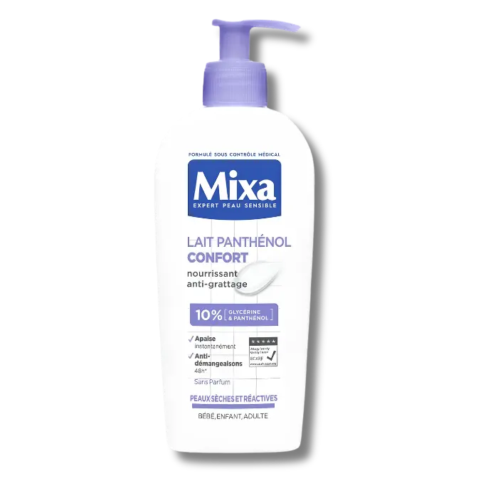 Mixa - Lait Panthénol Confort 10% 250ml Mixa - Lait Panthénol Confort 10% 250ml