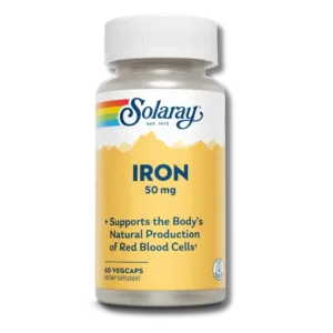 Solaray - Iron 50mg 60Gélules