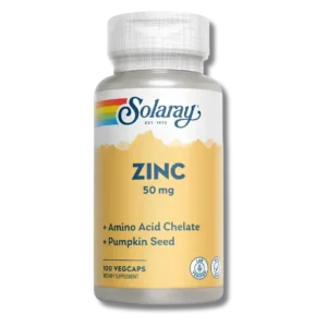 Solaray - Zinc 50mg 100Gélules